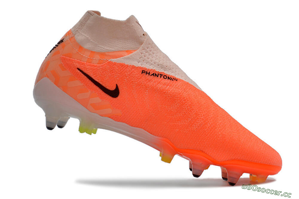 Men's Nike Phantom GX Elite DF Link Pro SG Soft Ground High-Tops Football Boots - Pink/Black/Purple 4