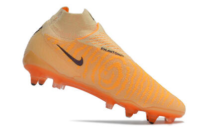 Men's Nike Phantom GX Elite DF Link Pro SG Soft Ground High-Tops Football Boots - Orange/Pink/Black
