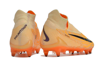 Men's Nike Phantom GX Elite DF Link Pro SG Soft Ground High-Tops Football Boots - Orange/Pink/Black