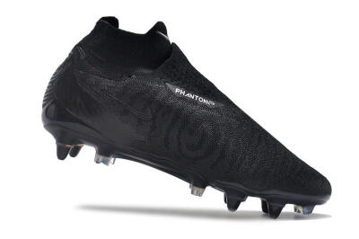 Men's Nike Phantom GX Elite DF Link Pro SG Soft Ground High-Tops Football Boots - Black/Blue