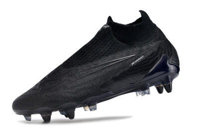 Men's Nike Phantom GX Elite DF Link Pro SG Soft Ground High-Tops Football Boots - Black/Blue