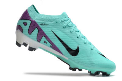 Men's Nike Air Zoom Mercurial Vapor 15 Elite FG Firm Ground Low-Tops Football Boots - Blue/Purple/Black