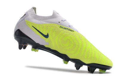 Men's Nike Phantom GX Elite SG Soft Ground Low-Tops Football Boots - Grey/Yellow/Black