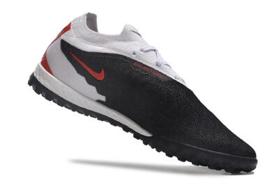 Men's Nike Phantom GX Elite TF Artificial Turf Low-Tops Football Shoes - Black/White/Red