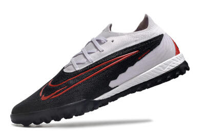 Men's Nike Phantom GX Elite TF Artificial Turf Low-Tops Football Shoes - Black/White/Red