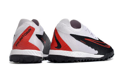 Men's Nike Phantom GX Elite TF Artificial Turf Low-Tops Football Shoes - Black/White/Red