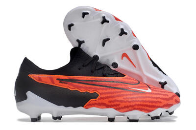 Men's Nike Phantom GX Academy FG Firm Ground Low-Tops Football Boots - Red/Black/White