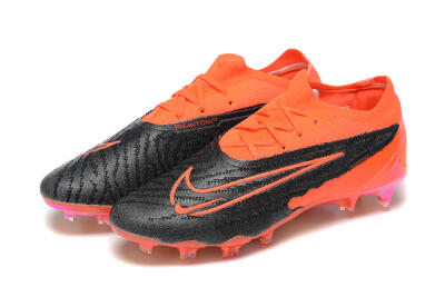 Men's Nike Phantom GX Elite FG Firm Ground Low-Tops Football Boots - Orange/Black/Grey