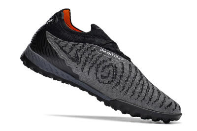 Unisex Nike Phantom GX Elite TF Artificial Turf Low-Tops Football Shoes - Black/Grey/White