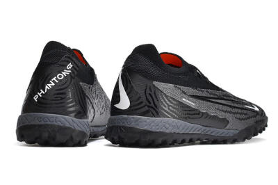 Unisex Nike Phantom GX Elite TF Artificial Turf Low-Tops Football Shoes - Black/Grey/White