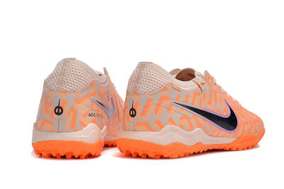 Unisex Nike Tiempo Legend 10 Elite TF Artificial Turf Low-Tops Football Shoes - Orange/White/Black