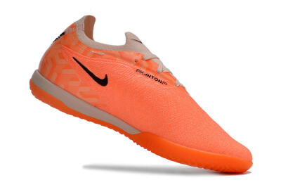 Men's Nike Phantom GX Elite IC Indoor & Futsal Low-Tops Football Shoes - Orange/Black/Purple