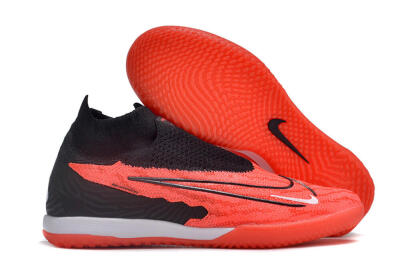 Men's Nike Phantom GX Elite DF Link IC Indoor & Futsal Low-Tops Football Shoes - Red/Black/White