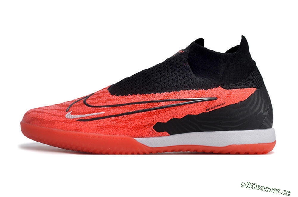 Men's Nike Phantom GX Elite DF Link IC Indoor & Futsal Low-Tops Football Shoes - Red/Black/White 0