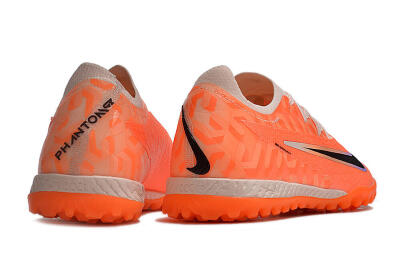 Men's Nike Phantom GX Elite TF Artificial Turf Low-Tops Football Shoes - Orange/Black/Purple