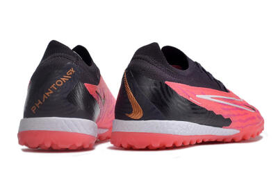 Men's Nike Phantom GX Elite TF Artificial Turf Low-Tops Football Shoes - Pink/White/Black
