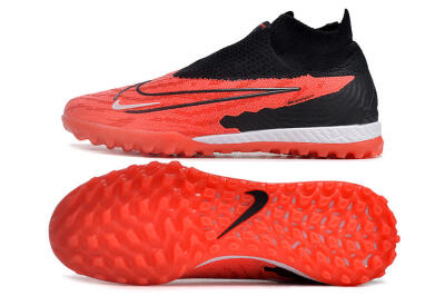 Men's Nike Phantom GX Elite DF Link TF Artificial Turf High-Tops Football Shoes - Red/Black/White