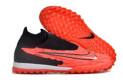 Men's Nike Phantom GX Elite DF Link TF Artificial Turf High-Tops Football Shoes - Red/Black/White