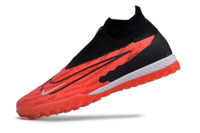 Men's Nike Phantom GX Elite DF Link TF Artificial Turf High-Tops Football Shoes - Red/Black/White