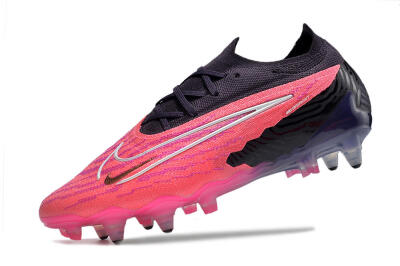 Men's Nike Phantom GX Elite Link Pro SG Soft Ground Low-Tops Football Boots - Pink/White/Black