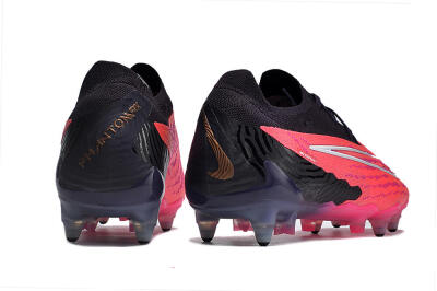 Men's Nike Phantom GX Elite Link Pro SG Soft Ground Low-Tops Football Boots - Pink/White/Black