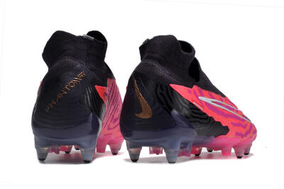 Men's Nike Phantom GX Elite Link Pro SG Soft Ground High-Tops Football Boots - Pink/White/Black