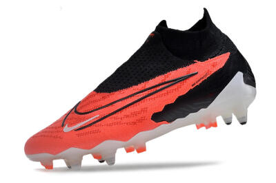 Men's Nike Phantom GX Elite DF Link SG Soft Ground High-Tops Football Boots - Red/White/Black