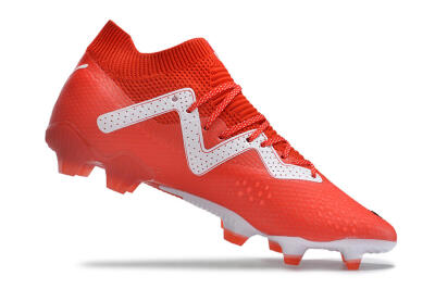 Men's Puma Future Ultimate FG Firm Ground Low-Tops Football Boots - Red/White/Black