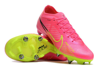 Men's Nike Air Zoom Mercurial Vapor 15 Elite SG Soft Ground Low-Tops Football Boots - Red/Yellow/Black