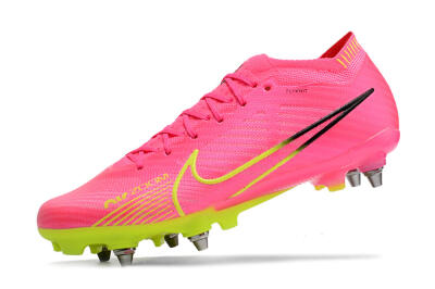 Men's Nike Air Zoom Mercurial Vapor 15 Elite SG Soft Ground Low-Tops Football Boots - Red/Yellow/Black