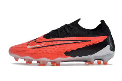 Men's Nike Phantom GX Elite FG Firm Ground Low-Tops Football Boots - Red/Black/White