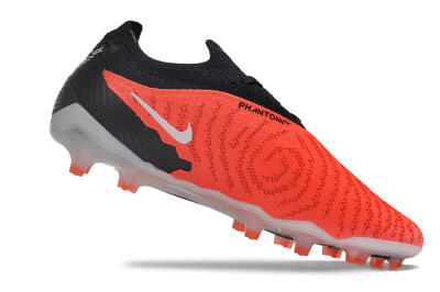 Men's Nike Phantom GX Elite FG Firm Ground Low-Tops Football Boots - Red/Black/White
