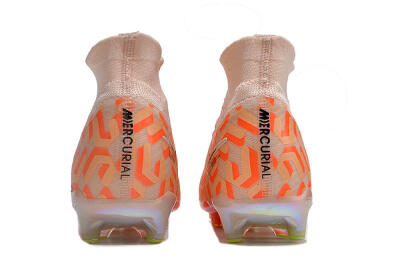 Unisex Nike Air Zoom Mercurial Superfly 9 Elite AG Artificial Grass High-Tops Football Boots - Pink/Black/Purple