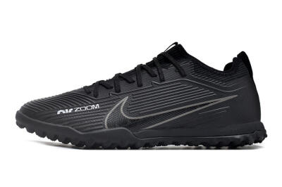 Unisex Nike Air Zoom Mercurial Vapor 15 Pro TF Artificial Turf Low-Tops Football Shoes - Black/White/Yellow