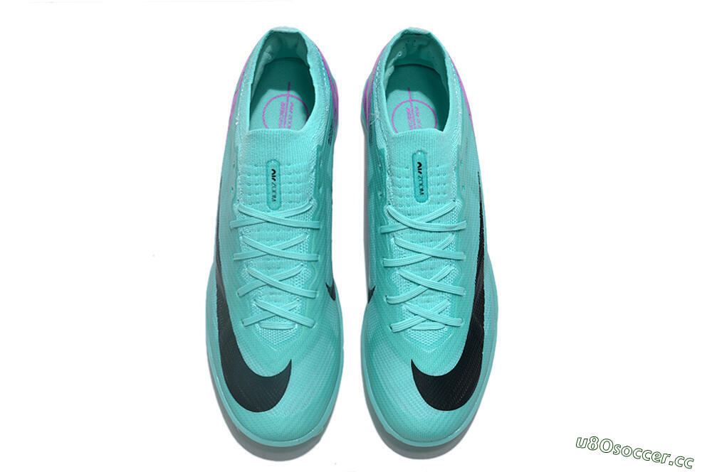 Unisex Nike Air Zoom Mercurial Vapor 15 Elite TF Artificial Turf Low-Tops Football Shoes - Blue/Black/Purple 4