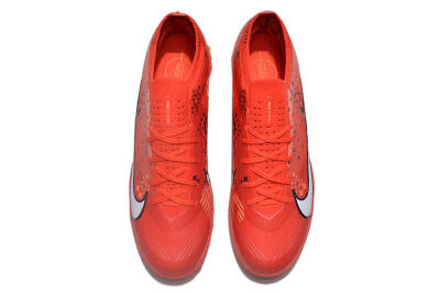 Unisex Nike Air Zoom Mercurial Vapor 15 Elite TF Artificial Turf Low-Tops Football Shoes - Red/White/Black