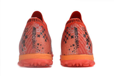 Unisex Nike Air Zoom Mercurial Vapor 15 Elite TF Artificial Turf Low-Tops Football Shoes - Red/White/Black