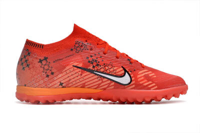 Unisex Nike Air Zoom Mercurial Vapor 15 Elite TF Artificial Turf Low-Tops Football Shoes - Red/White/Black