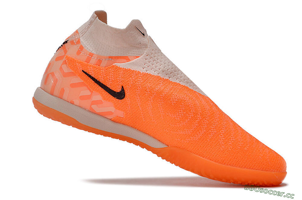 Men's Nike Phantom GX Elite DF IC Indoor & Futsal High-Tops Football Shoes - Pink/Black/Purple 4