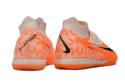 Men's Nike Phantom GX Elite DF IC Indoor & Futsal High-Tops Football Shoes - Pink/Black/Purple