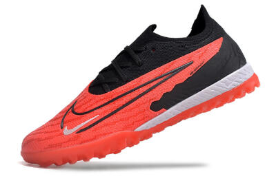 Men's Nike Phantom GX Elite TF Artificial Turf Low-Tops Football Shoes - Red/Black/White