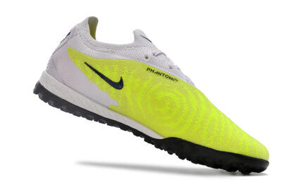 Men's Nike Phantom GX Elite TF Artificial Turf Low-Tops Football Shoes - Green/Blue/White