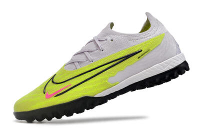 Men's Nike Phantom GX Elite TF Artificial Turf Low-Tops Football Shoes - Green/Blue/White