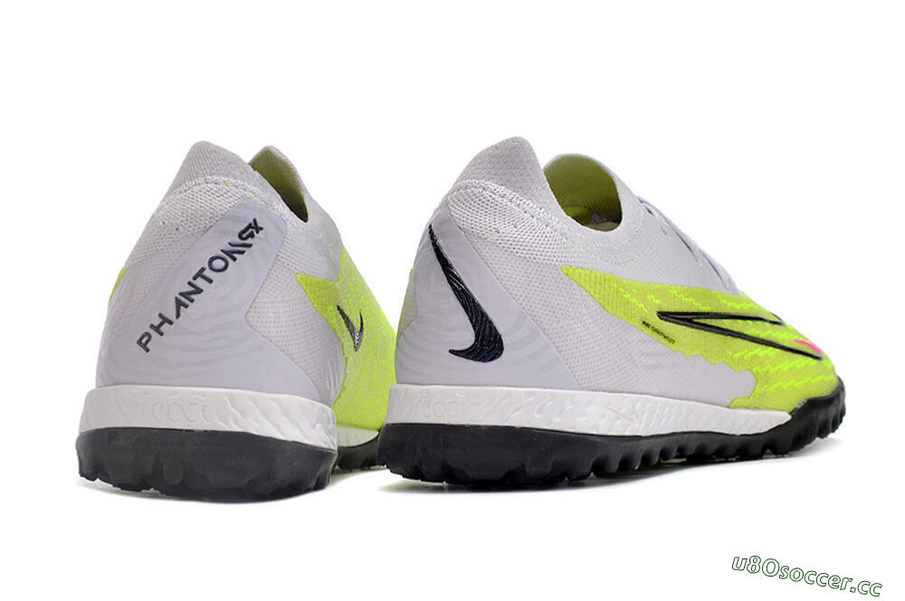 Men's Nike Phantom GX Elite TF Artificial Turf Low-Tops Football Shoes - Green/Blue/White 6