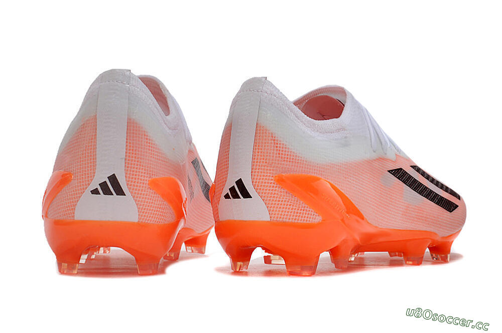 Men's Adidas X Crazyfast.1 FG Firm Ground Low-Tops Football Boots - White/Red/Black 6