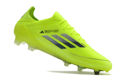 Men's Adidas F50 Adizero FG Firm Ground Low-Tops Football Boots - Yellow/Black