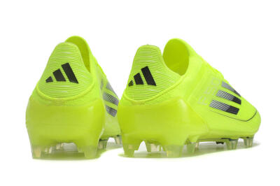 Men's Adidas F50 Adizero FG Firm Ground Low-Tops Football Boots - Yellow/Black