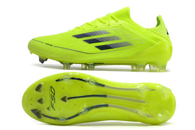 Men's Adidas F50 Adizero FG Firm Ground Low-Tops Football Boots - Yellow/Black