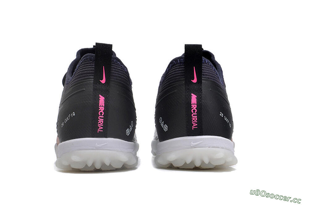 Unisex Nike Air Zoom Mercurial Vapor 15 Pro TF Artificial Turf Low-Tops Football Shoes - Black/Gold/White 5