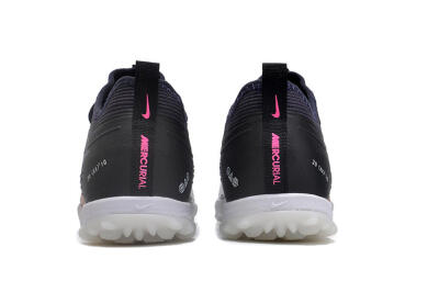 Unisex Nike Air Zoom Mercurial Vapor 15 Pro TF Artificial Turf Low-Tops Football Shoes - Black/Gold/White